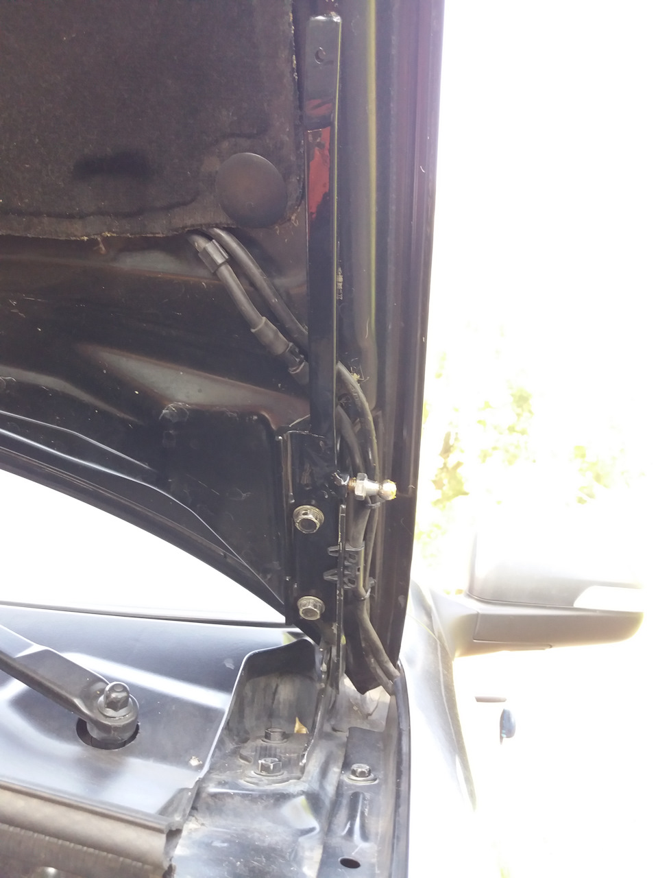 Газові упори капота в Daewoo Lanos Night black. Part 2 5