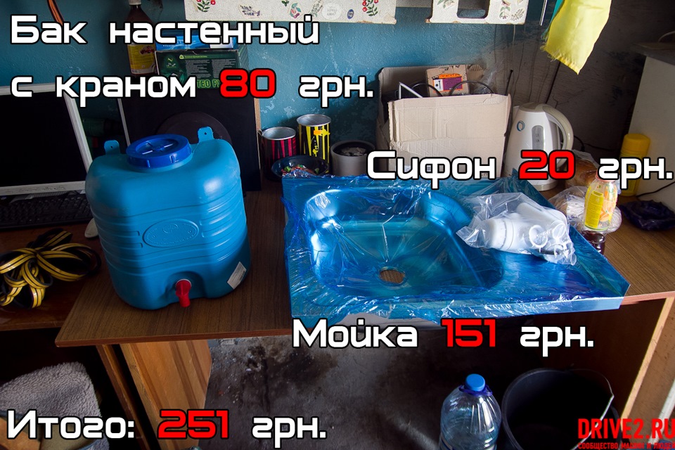 Облаштування гаража. Частина 1. Мийник. 2