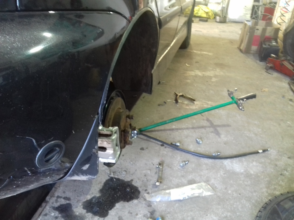 ЗДТ Astra G 240mm Lucas + дефіцитний спойлер Спорт + гума літо =_) 3