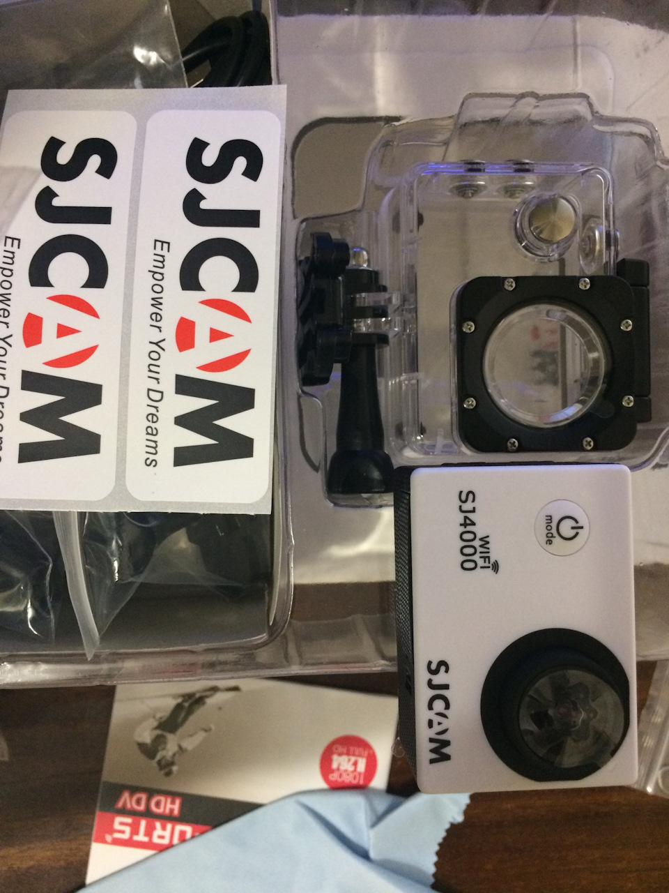 Екшн камера sjcam sj4000 wi-fi в місце реєстратора 4