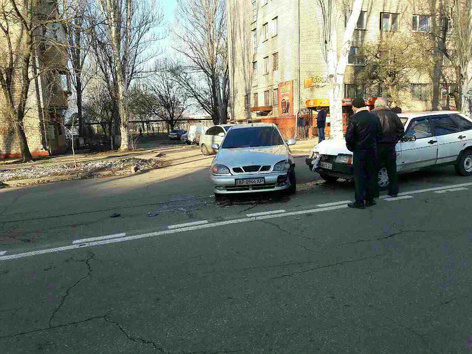 Невелика ДТП перед продажем