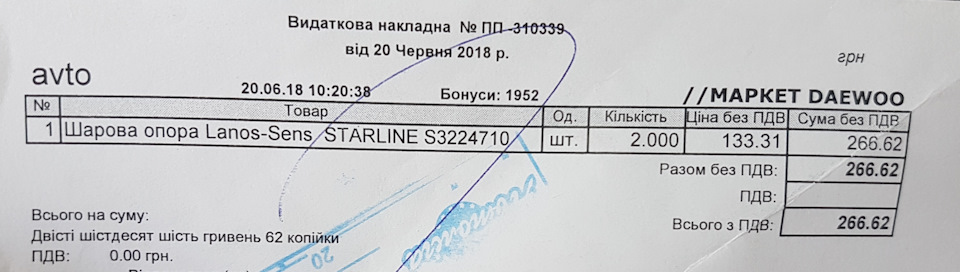 Заміна кульових опор та опорних підшипників 1