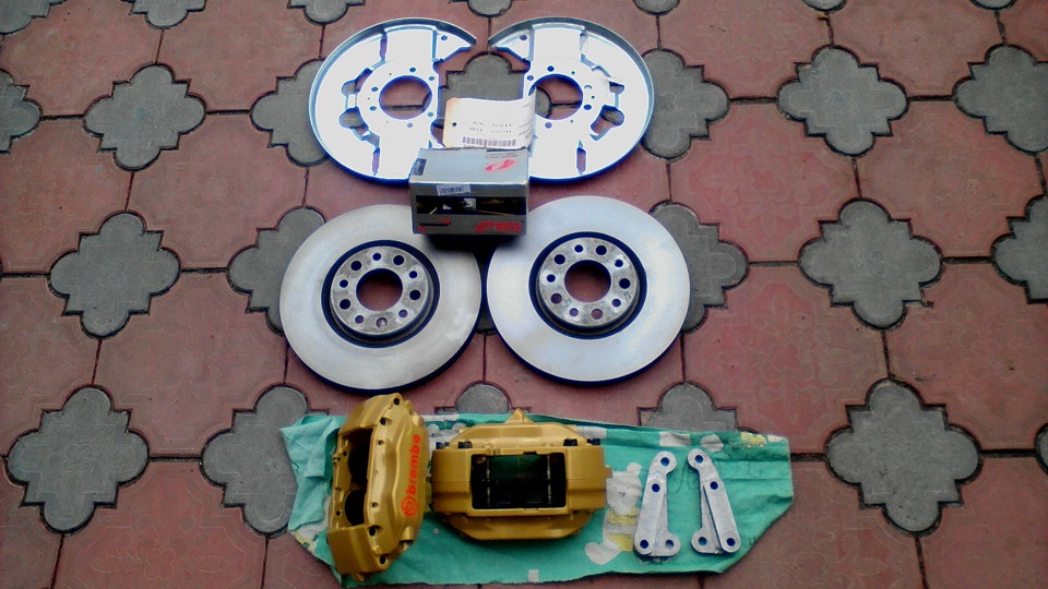 Brembo style, ч.3 - установка! 2