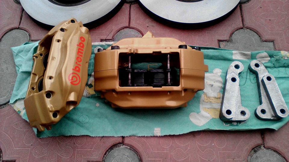 Brembo style, ч.3 - установка! 4