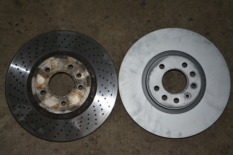 Мій варіант заміни гальм дисків для 4-х поршів супортів Brembo BBK від Hirsch Performance, фініш! 2