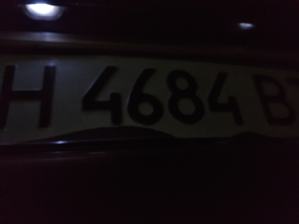 SIDRSANYA. Підсвічування держномера або Хрін вам а не 510 грн... 3