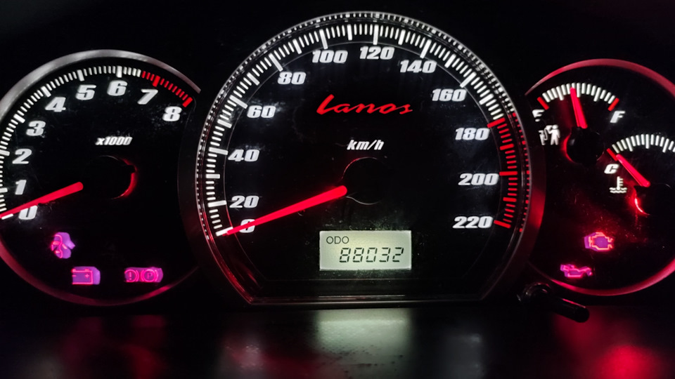 SIDRSANYA. Заміна шкал на панелі приладів Лачетті або Не багато про якість шкал... 4