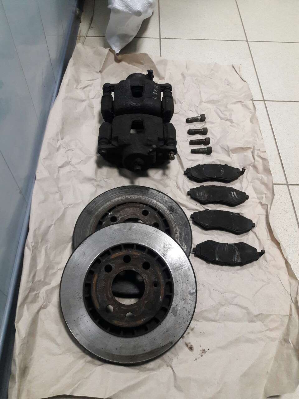 Покупка гальм 256 мм 2