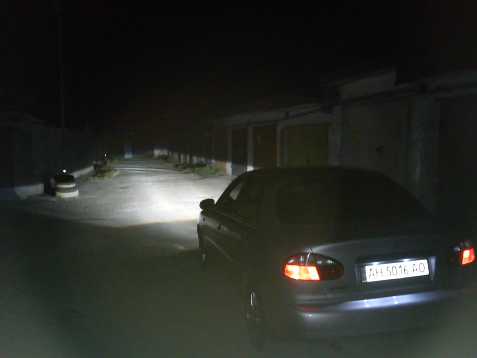 Світло, після встановлення лінз 2