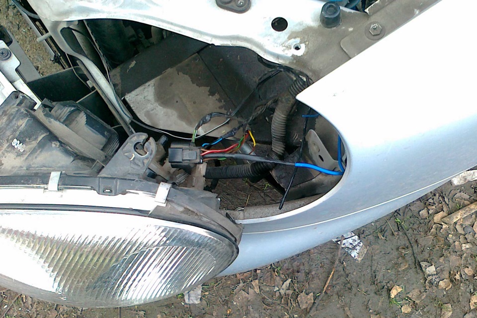Прозора Daewoo Lanos - ближнє світло 4