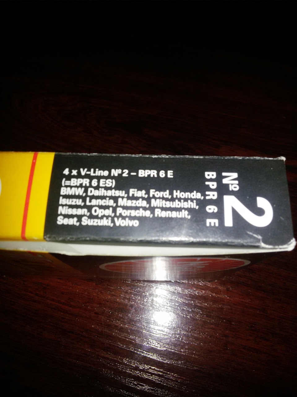 Свечи NGK V-line №2 BPR6E 3