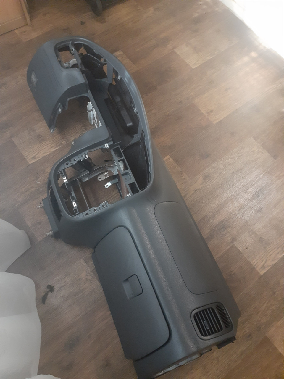 Торпеда з Airbag, або підготовка до заміни радіатора печі 1