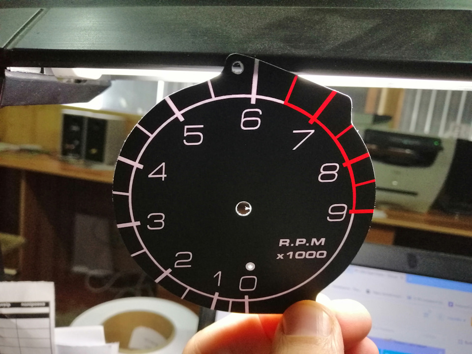 Тізер. Вертикальні шкали мені в приладку. 1