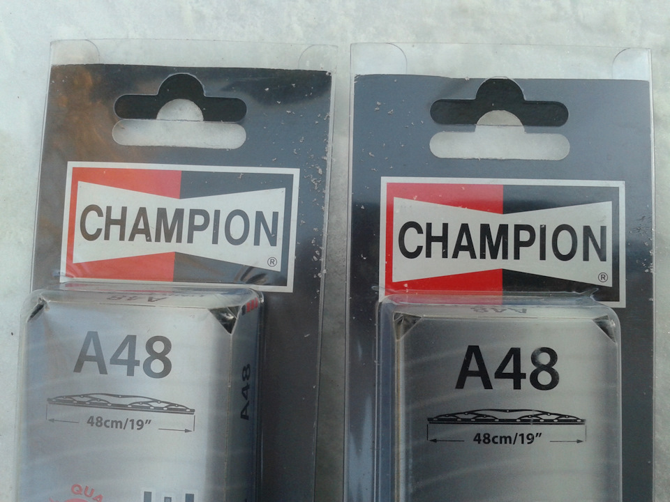 Двірники / Щітки склоочисника на Lanos - Champion A48 - Aerovantage 3