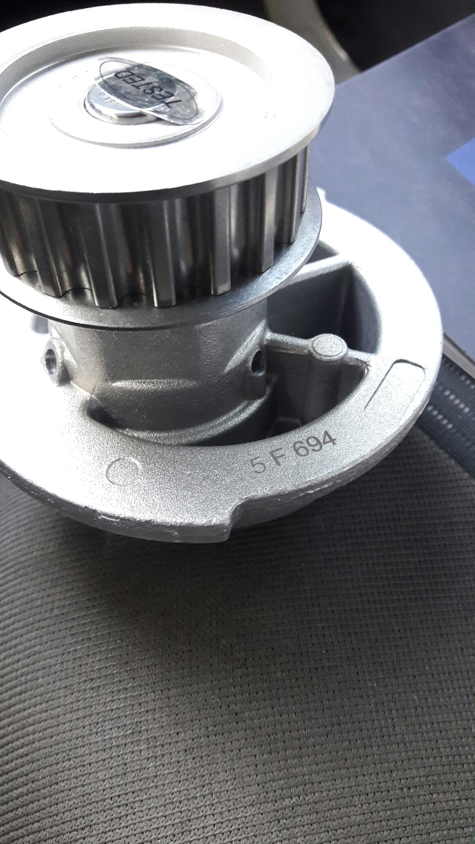 Готуємось до ТО, ремінь CT874, ролик грм SKF VKM15121, помпа Graf PA694 4