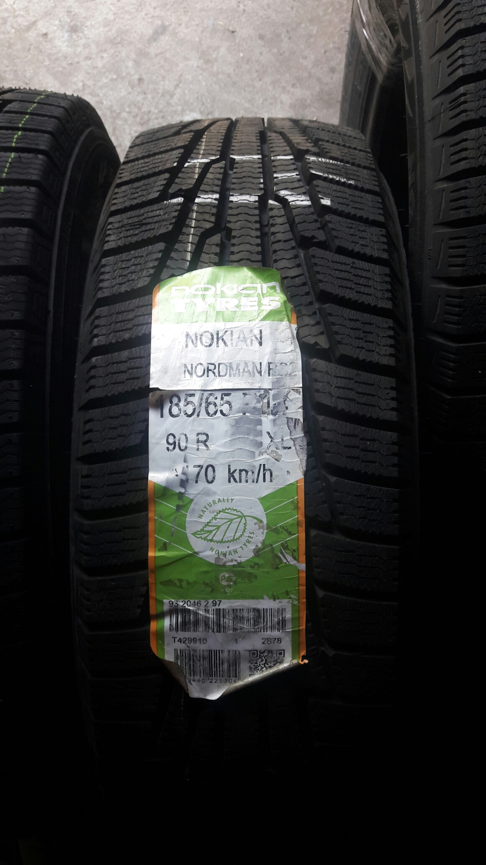 Гума на зиму, Nokian Nordman rs2 і Marshal I'zEN kw31 1