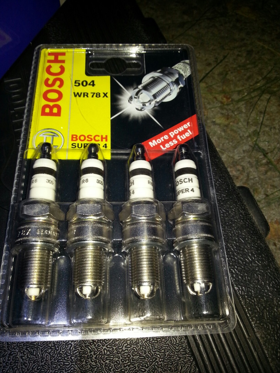 Свічки для ГБО BOSCH SUPER4 -WR78X 1
