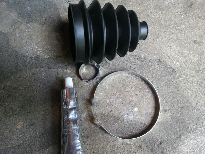 Заміна пильника ШРУСа на Ланос 3