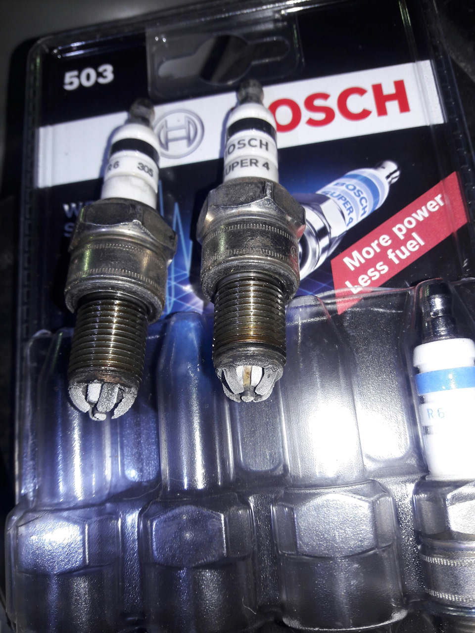 Заміна свічок BOSCH SUPER WR78 2