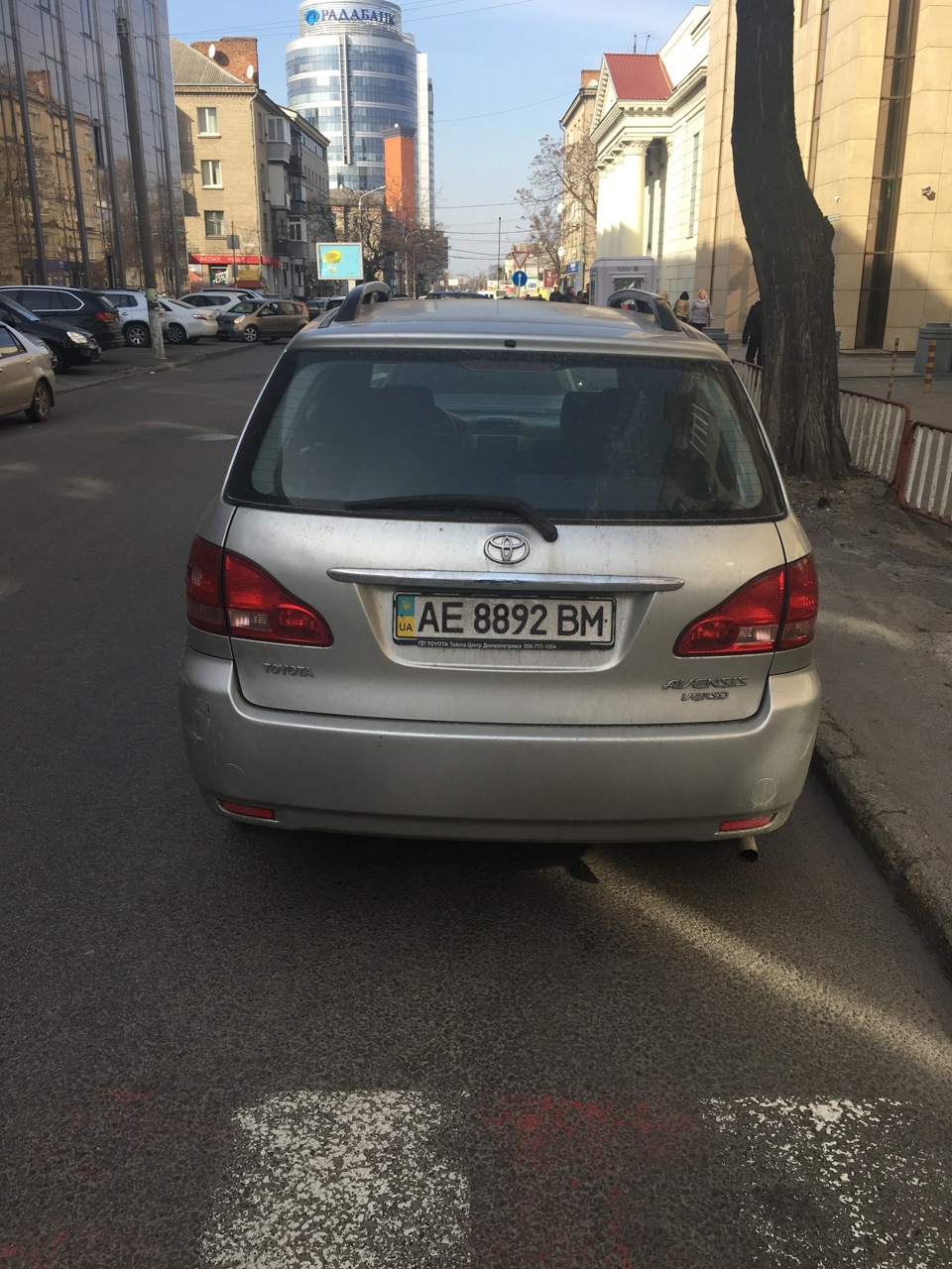 Як сьогодні забився вниз у задній бампер 2
