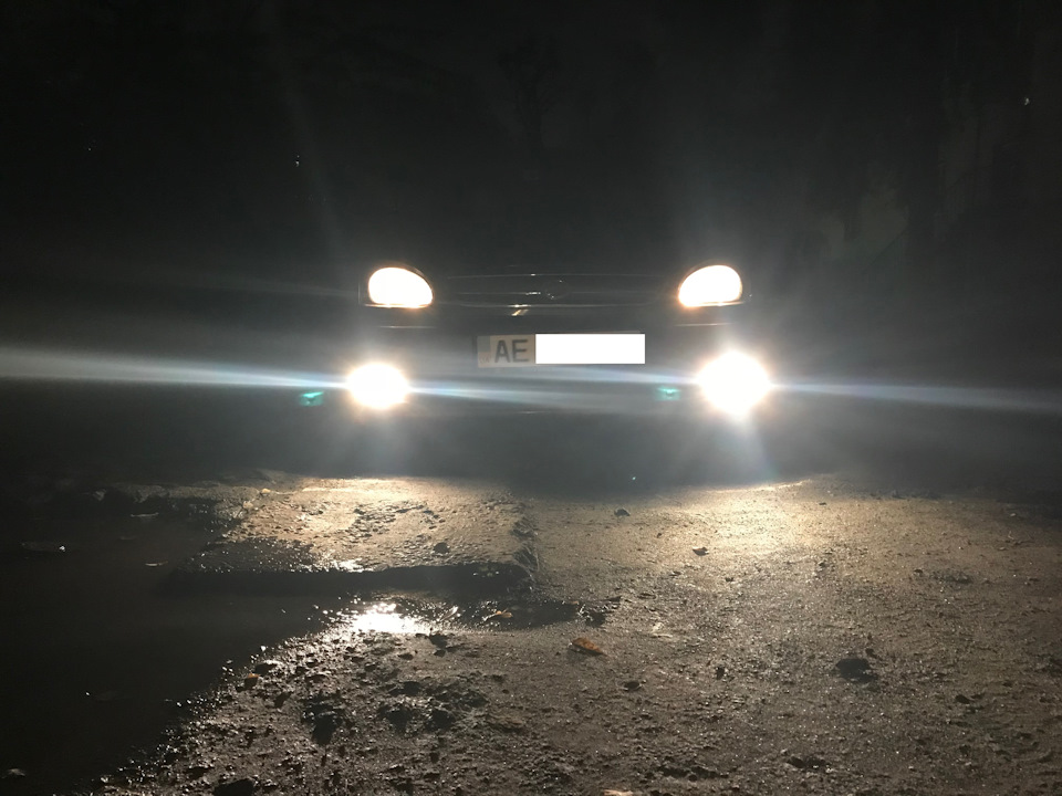 Нові лампочки в ПТФ 1