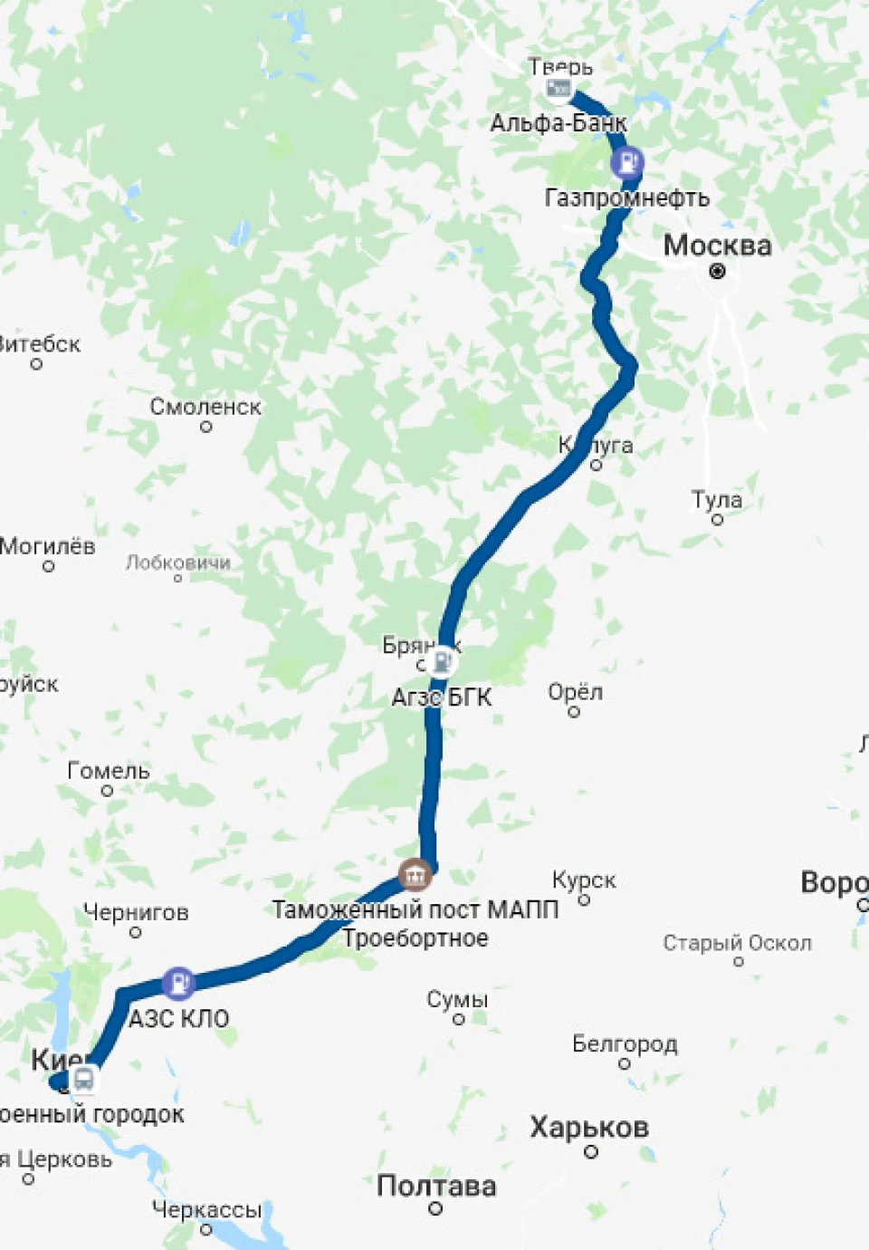 Поїздка до родичів і назад, 2200 км за 3 дні