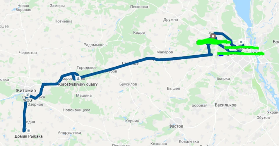 Поїздка вихідного дня до Житомирської області