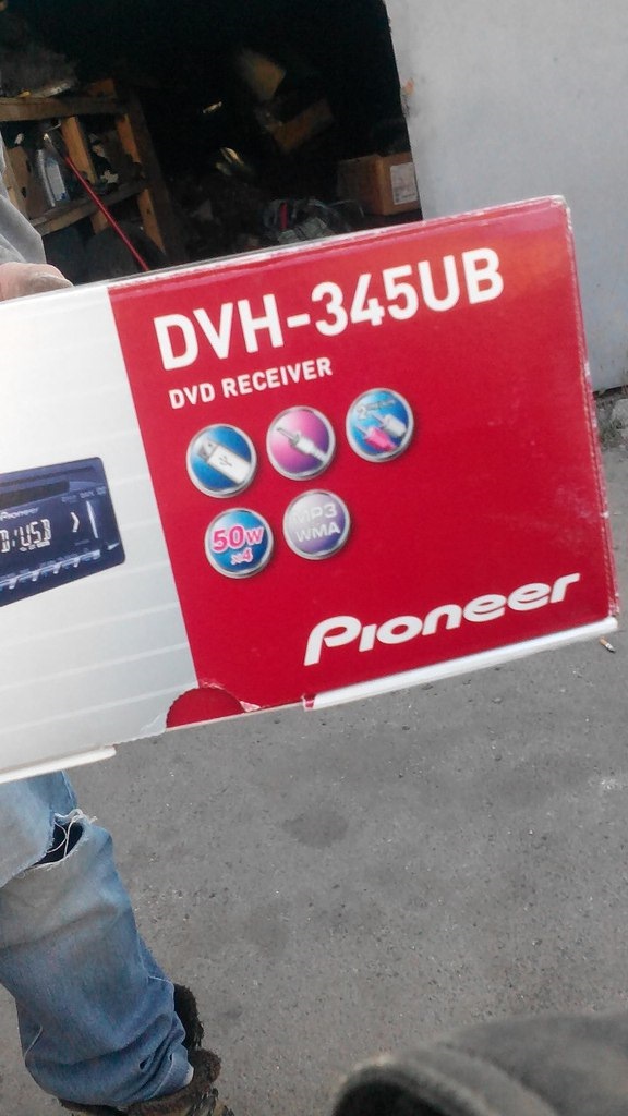 Голова pioneer dvh 345ub. 1