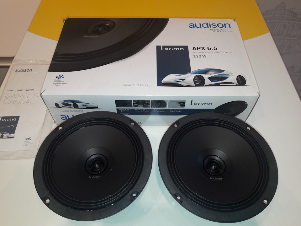 Audison APX 6.5 мені в Ланос спорт 1