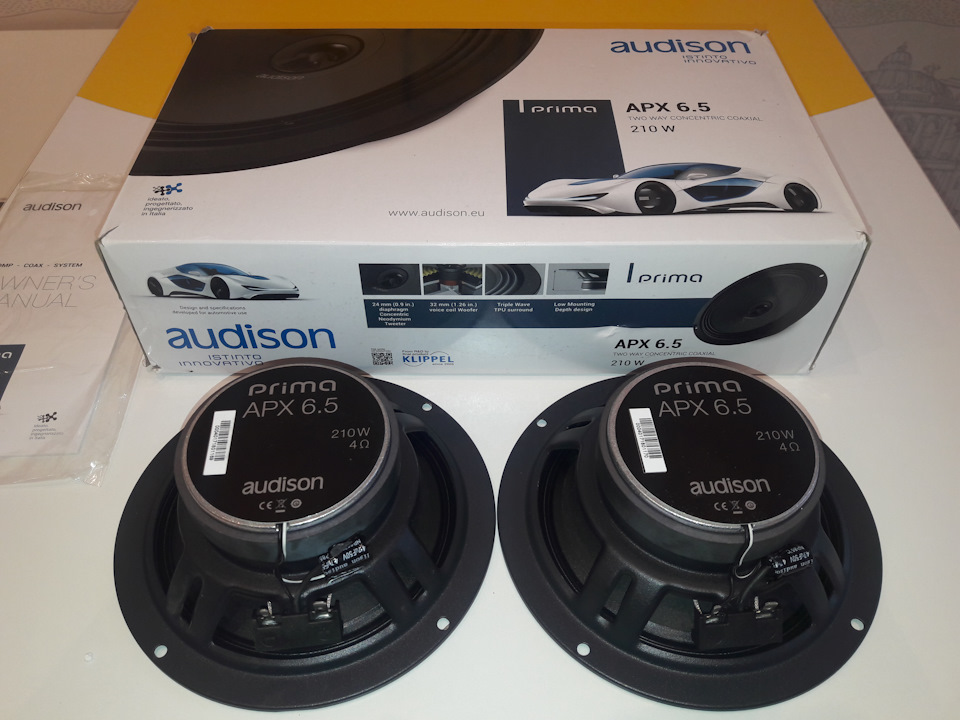 Audison APX 6.5 мені в Ланос спорт 5