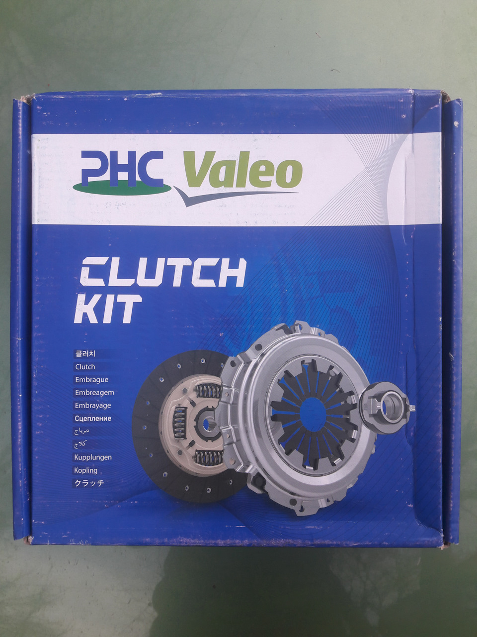Зчеплення у зборі на Ланос 1.6 (Valeo) 2
