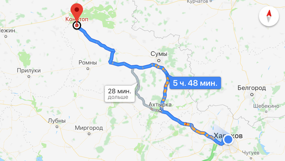 Харків-Конотоп і назад 2