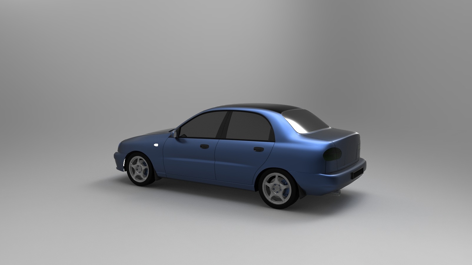 Daewoo Lanos Сток + плани в 3D max на 2013 рік 3