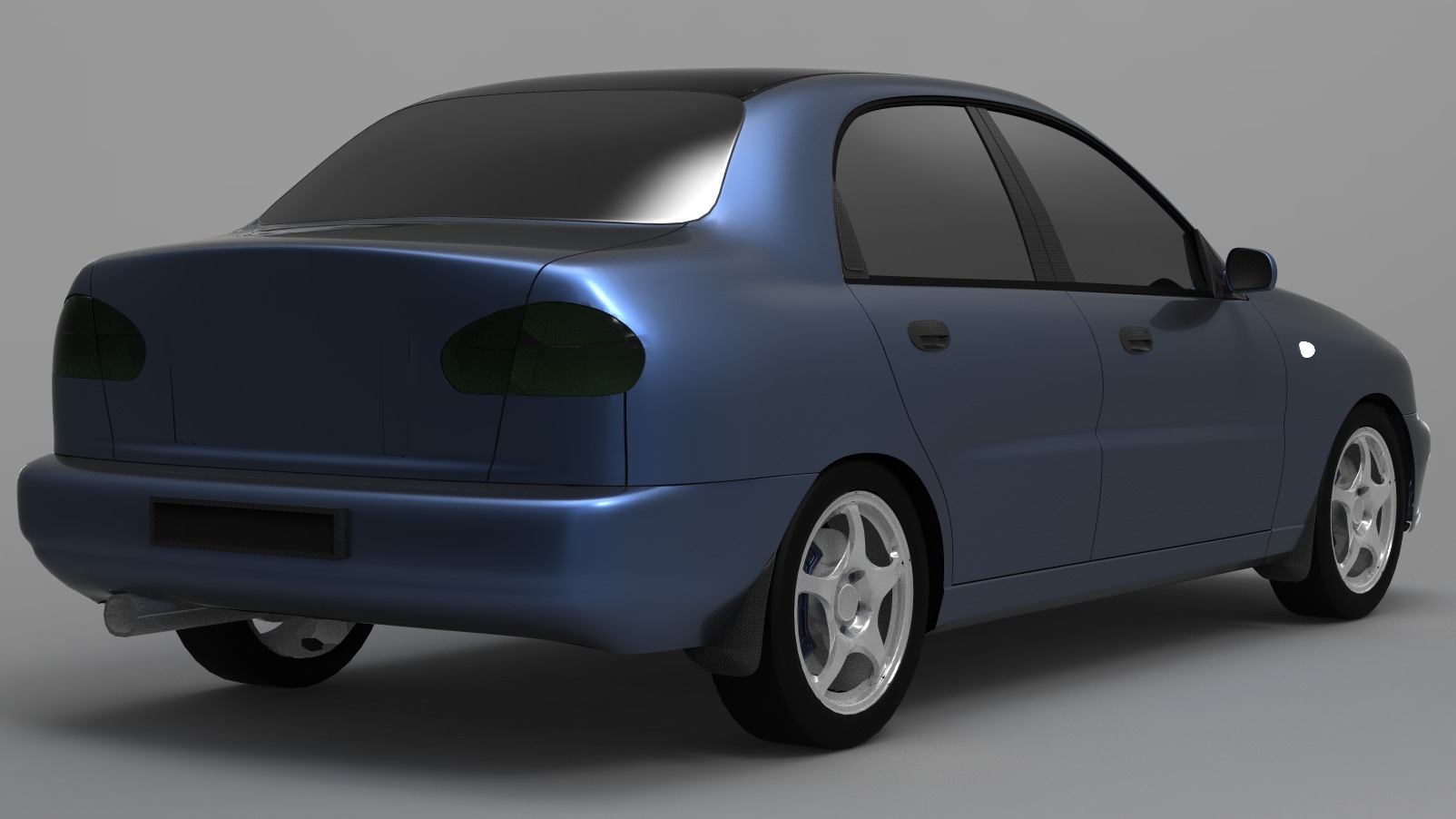 Daewoo Lanos Сток + плани в 3D max на 2013 рік 5