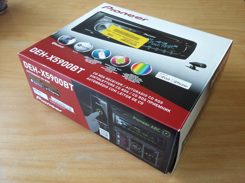 Новий процесорний майфун Pioneer DEH-X5900BT 1