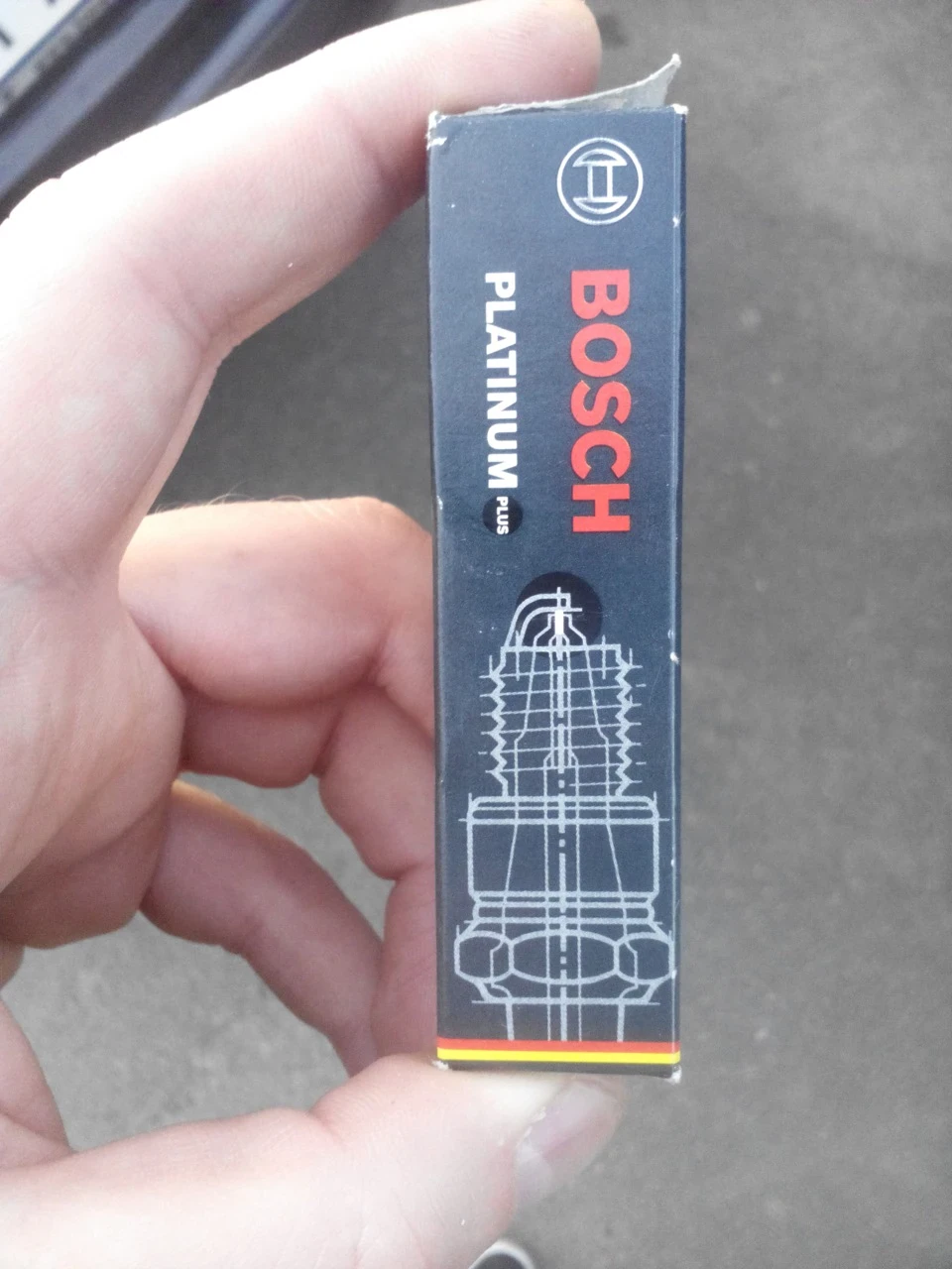 Змінив свічки. Bosch Platinum Plus