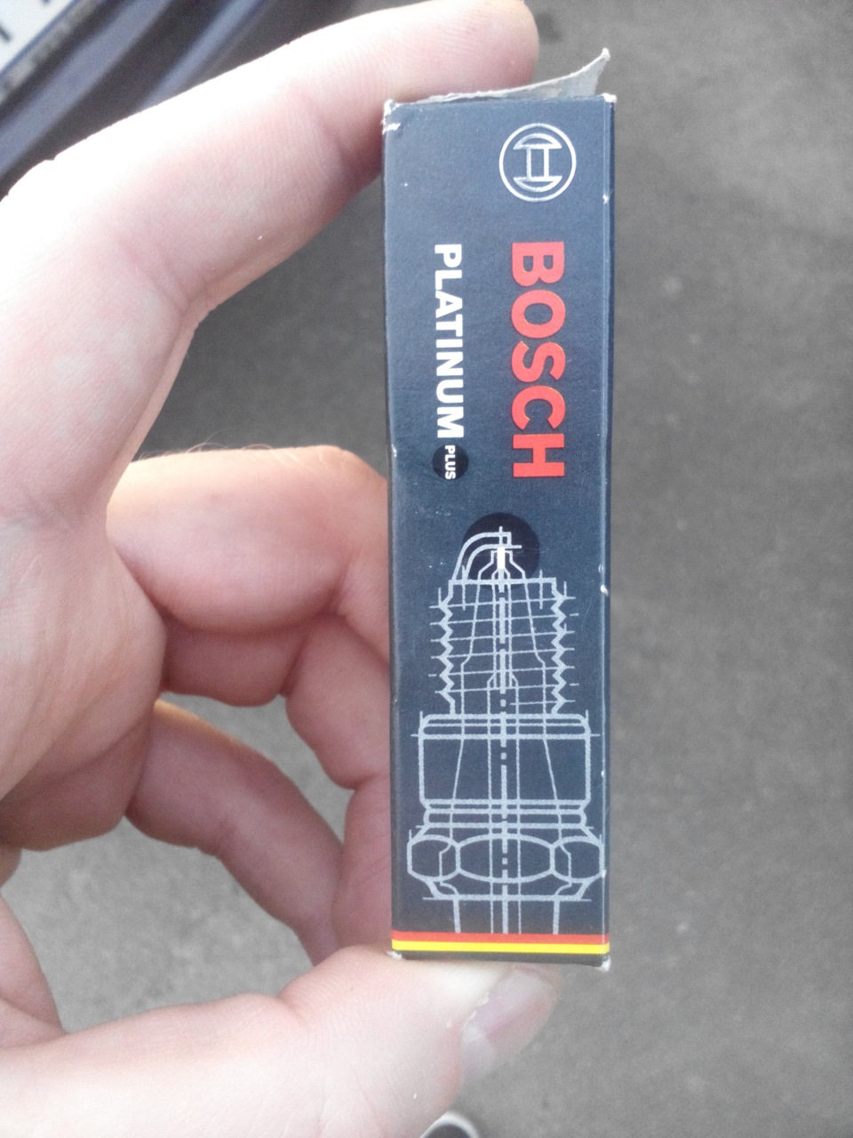Змінив свічки. Bosch Platinum Plus 1