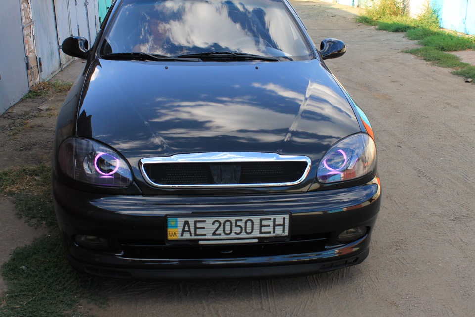 ГЛАЗКИ для линз G5 фото на авто 4