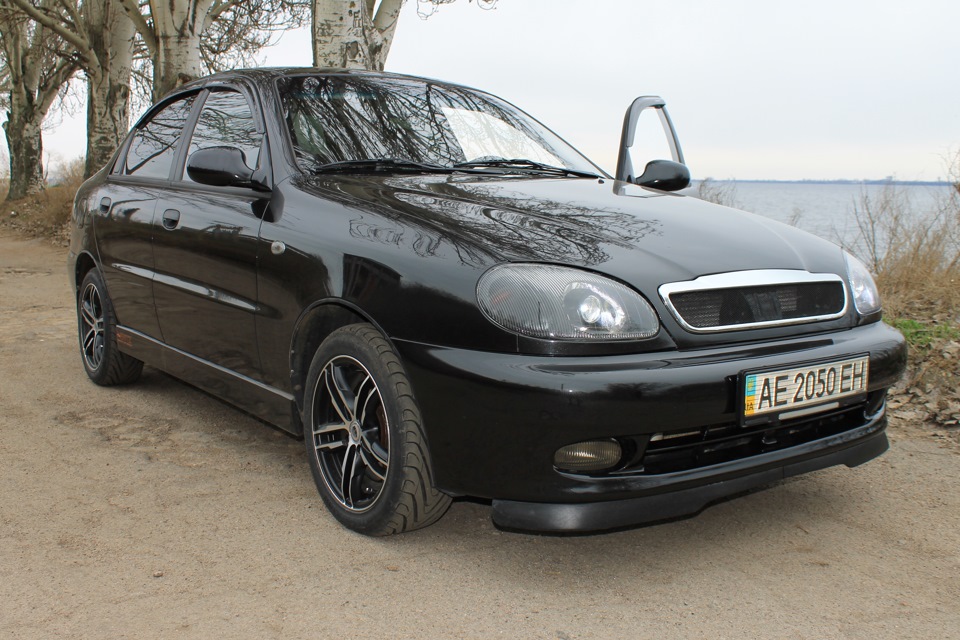 Губа Opel Astra 2
