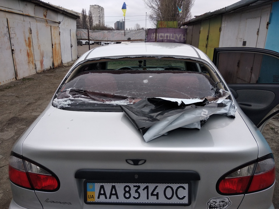 Заміна заднього скла 5