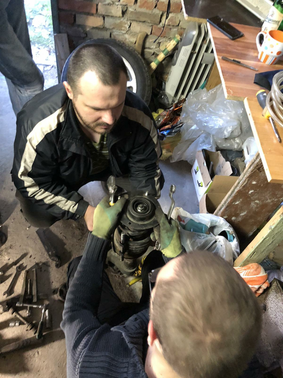 Замінив чашки опор під СЕВІ 3
