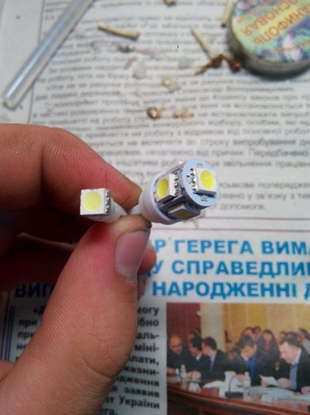 Пересвіт панелі приладів! 4