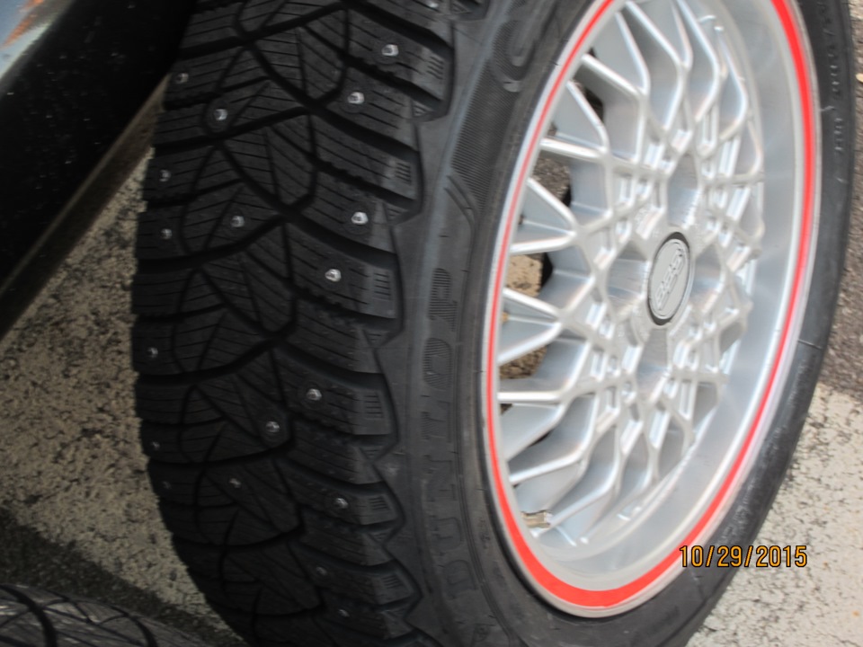 BBS R15 №4 - гума зима 4