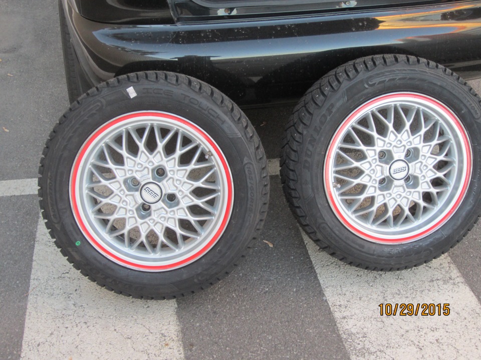 BBS R15 №4 - гума зима 1