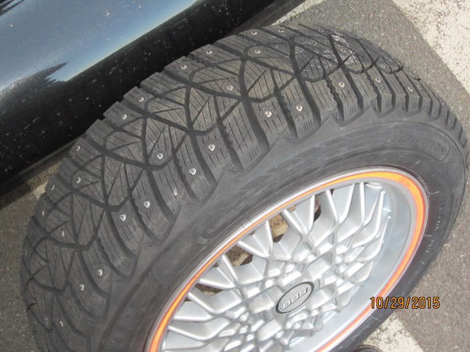 BBS R15 №4 - гума зима 3