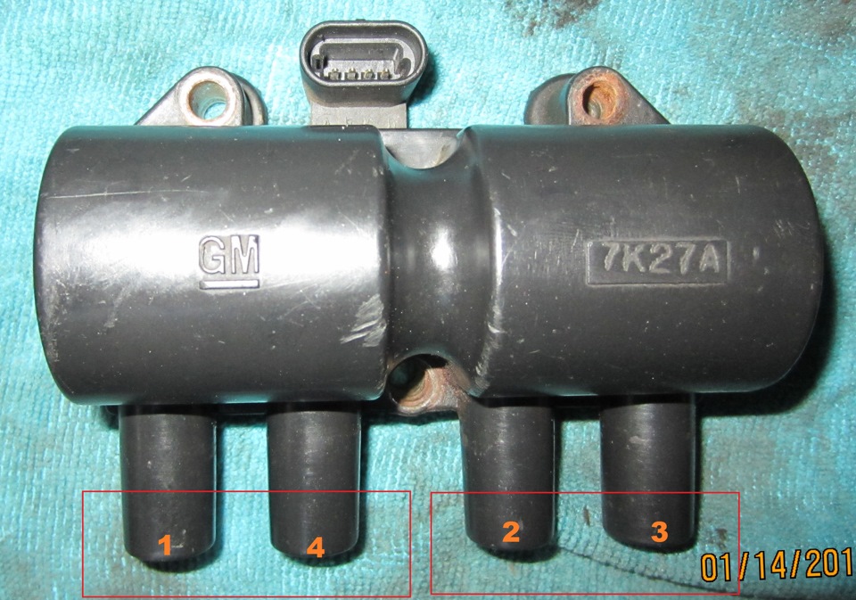 GM Котушка запалювання + як тестувати 2