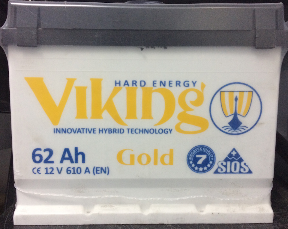 Нова АКБ - Viking GOLD 62-1M7 1