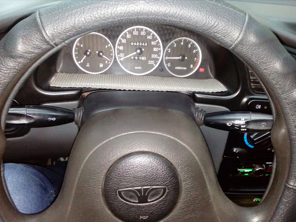 Декоративні кільця в панель приладів daewoo lanos 1