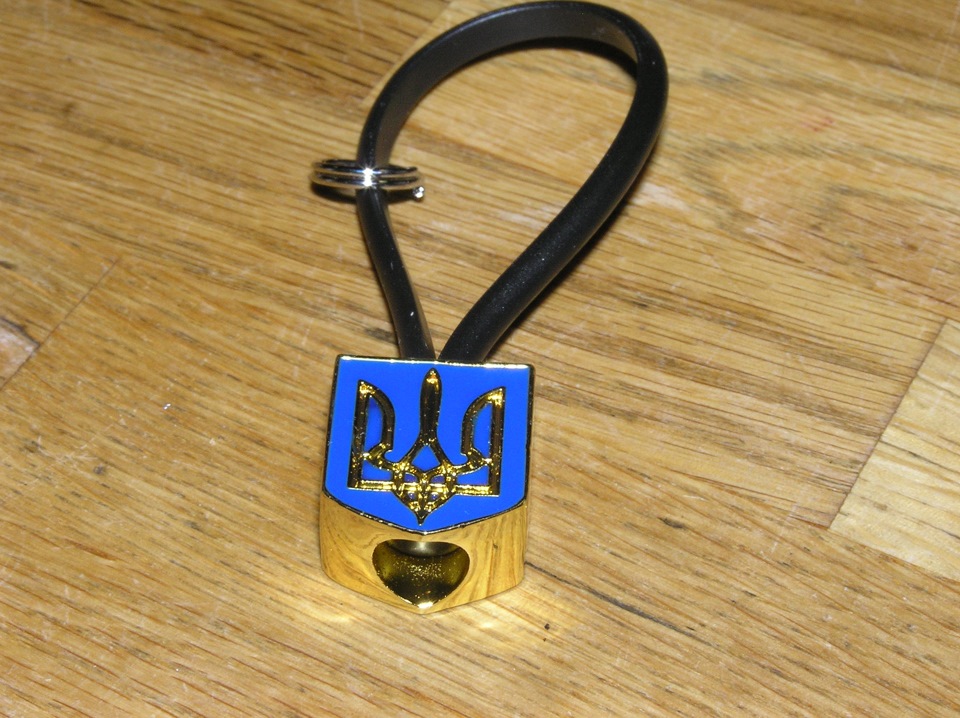 Брелок тризуб (Герб України) тип PREMIUM 2