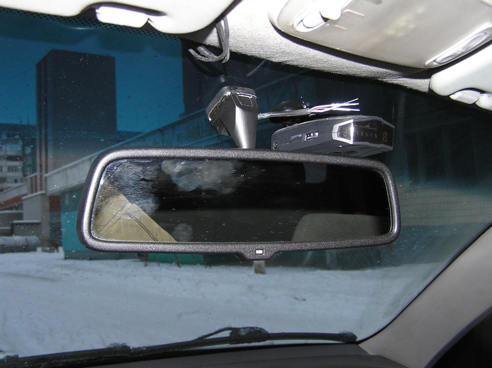 Фотохромне дзеркало заднього виду в daewoo lanos 5